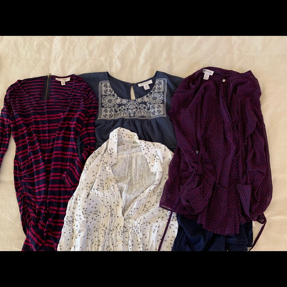 Maternity blouses
